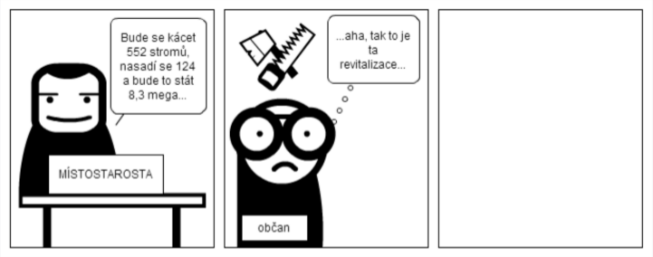 Komiks k revitalizaci parku