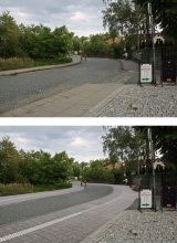 Návrh úprav Bezručovy ulice (Zdroj město Rožnov pod Radhoštěm)